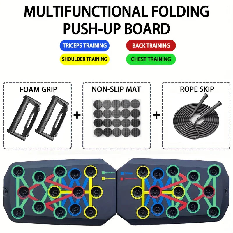 FlexBoard Pro — Multi-Angle Push-Up Board System