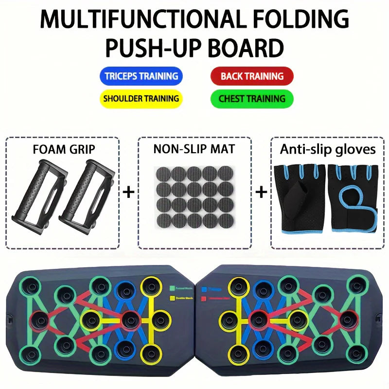 FlexBoard Pro — Multi-Angle Push-Up Board System