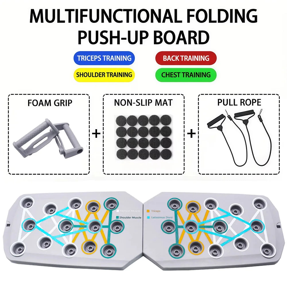 FlexBoard Pro — Multi-Angle Push-Up Board System