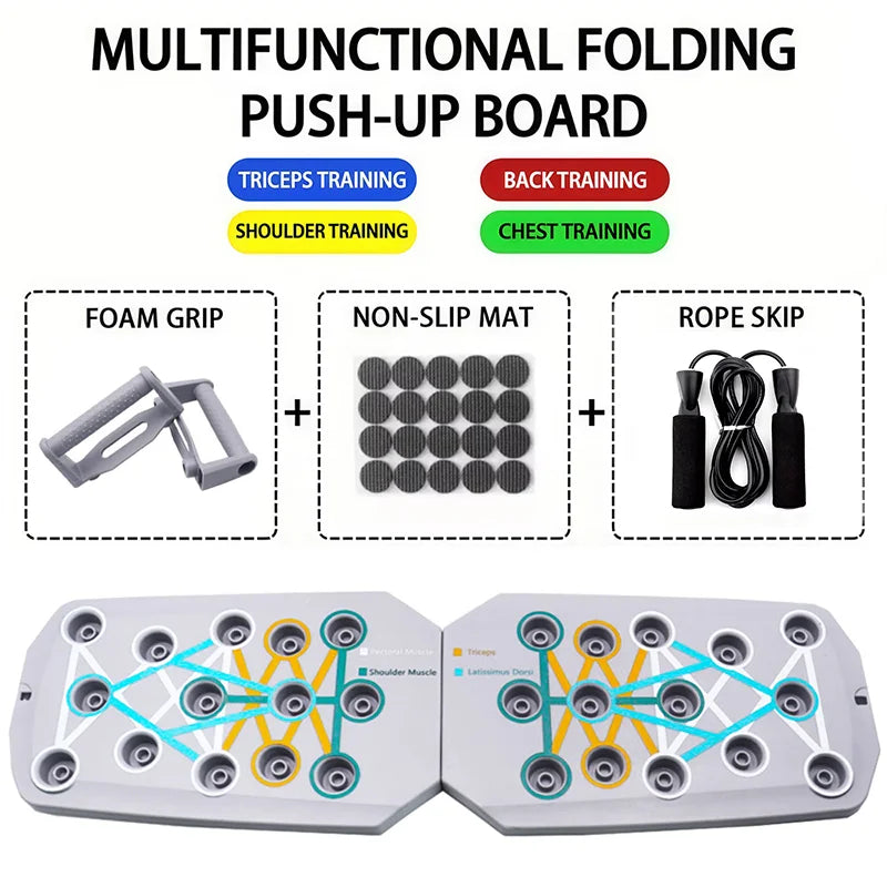FlexBoard Pro — Multi-Angle Push-Up Board System