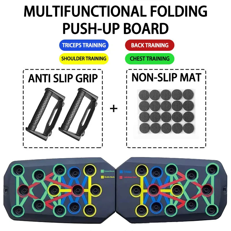 FlexBoard Pro — Multi-Angle Push-Up Board System