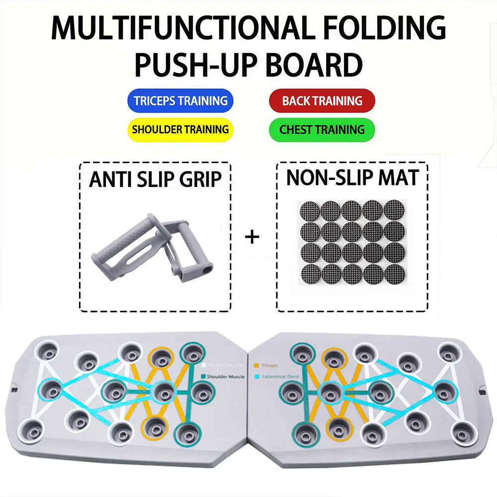 FlexBoard Pro — Multi-Angle Push-Up Board System