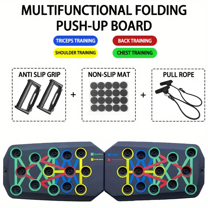 FlexBoard Pro — Multi-Angle Push-Up Board System