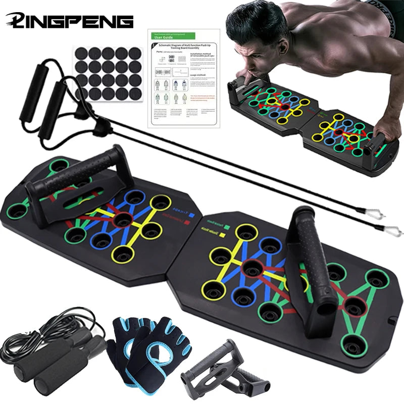FlexBoard Pro — Multi-Angle Push-Up Board System
